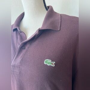 Lacoste Classic Fit Brown Polo shirt L